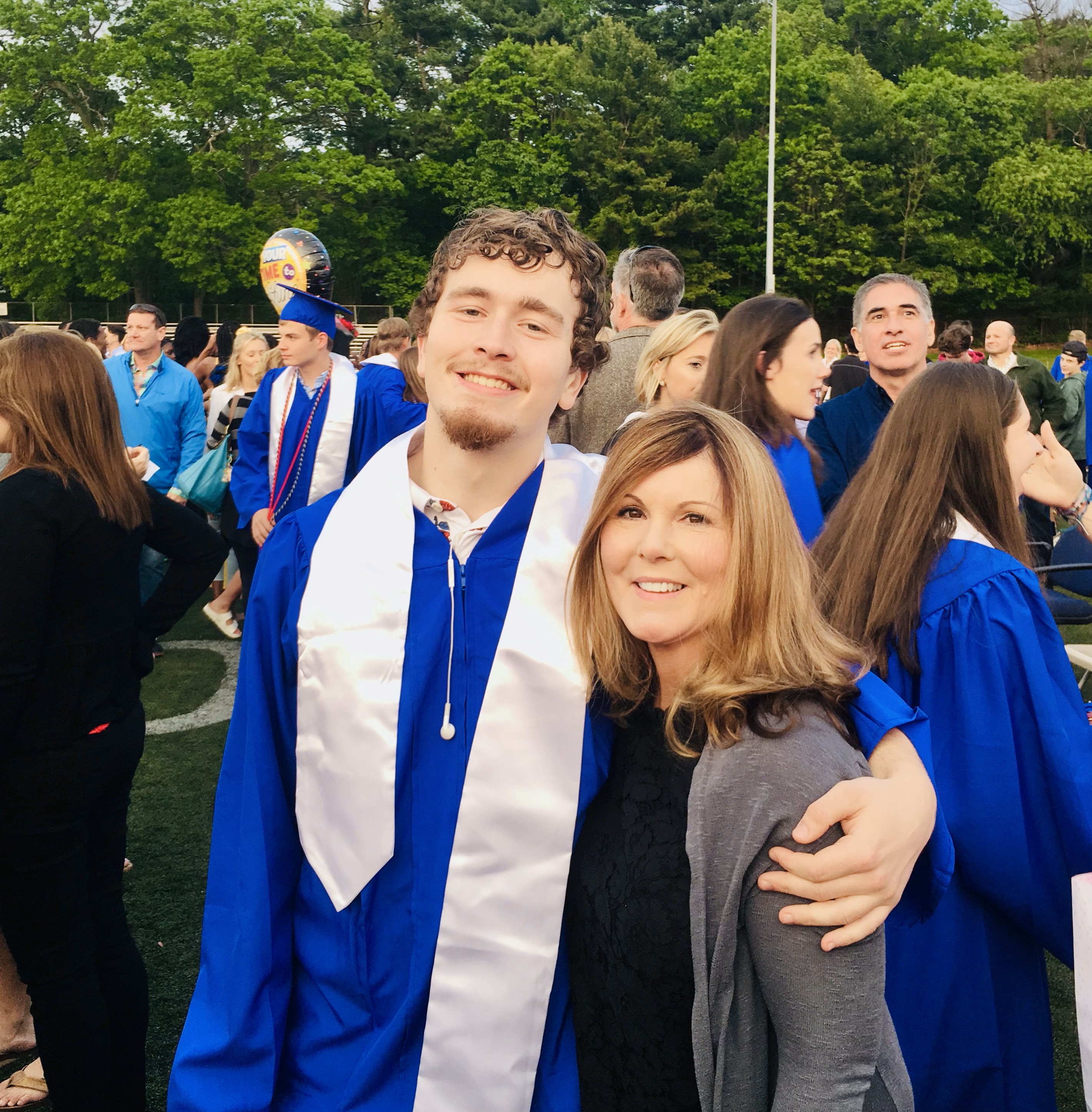 Gregory Mark Shea II and his mother, Alyson.