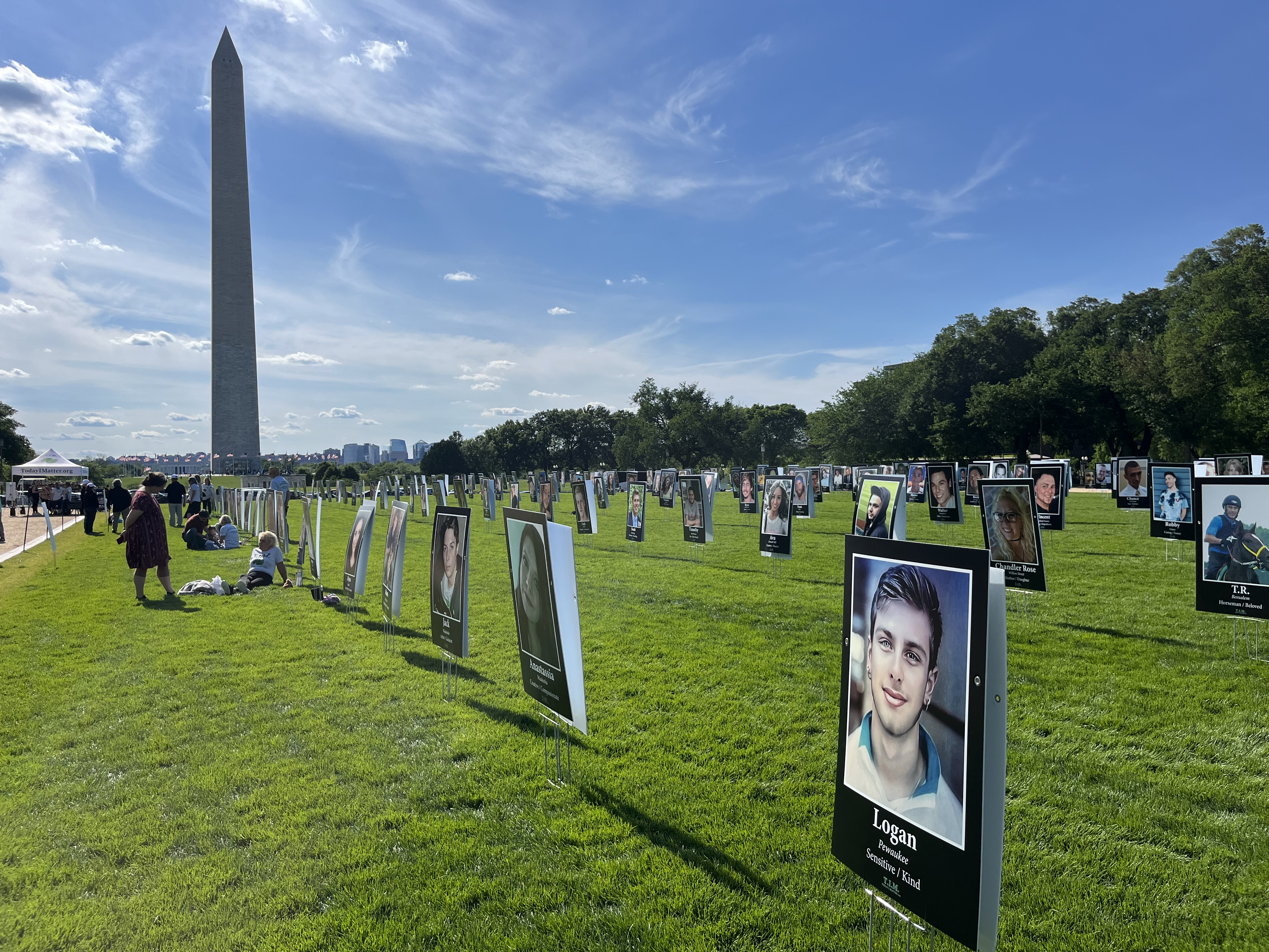The TIM Poster Project publicly commemorates hundreds of people who have died from substance-use-related causes. 