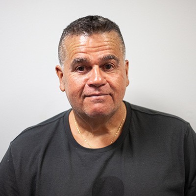 Warren Nicoli helps peers support one another at A New Way Recovery Center.