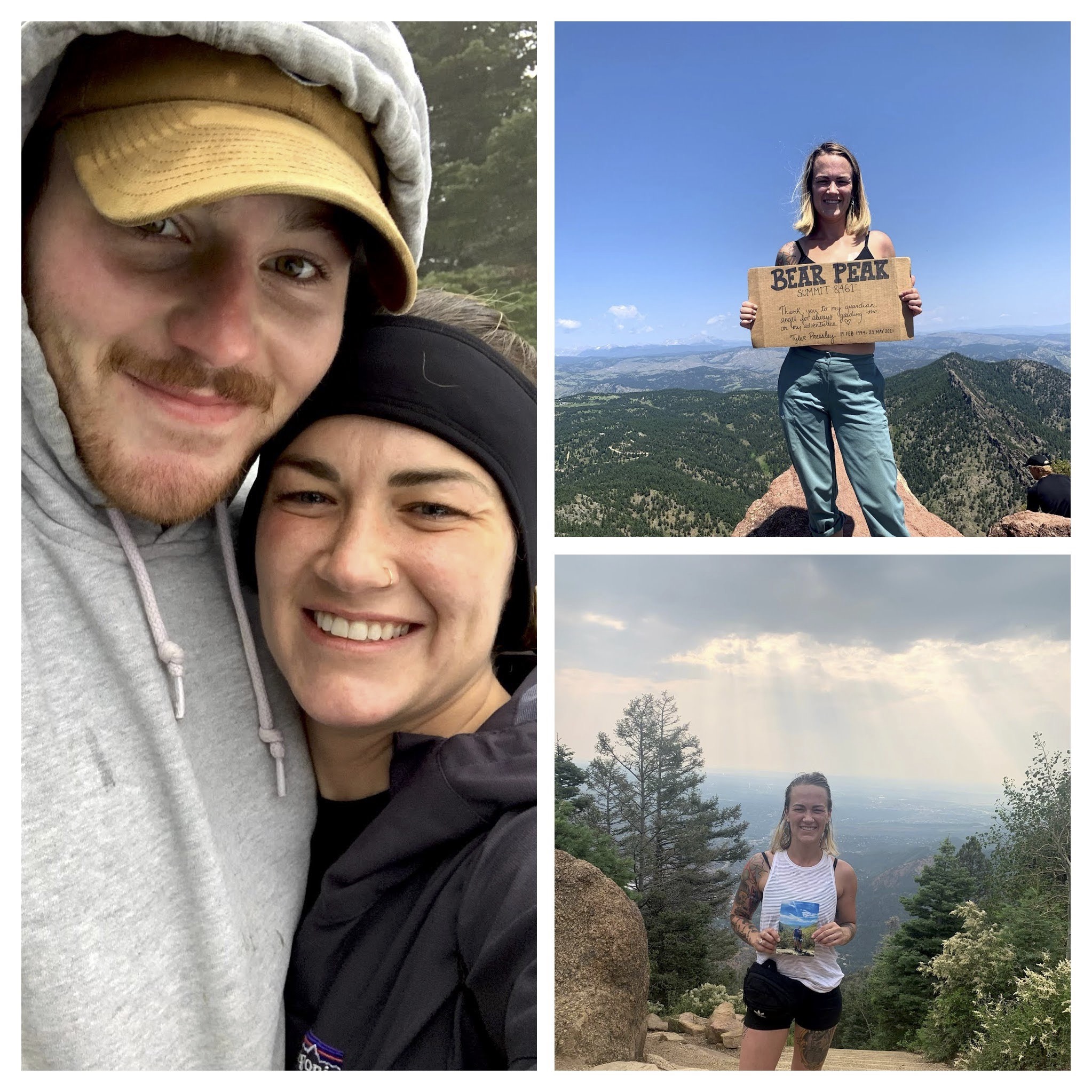 Tyler Pressley and Emily Koen at Mount Greylock