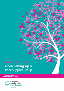 Considerations When Setting Up a Peer Support Group